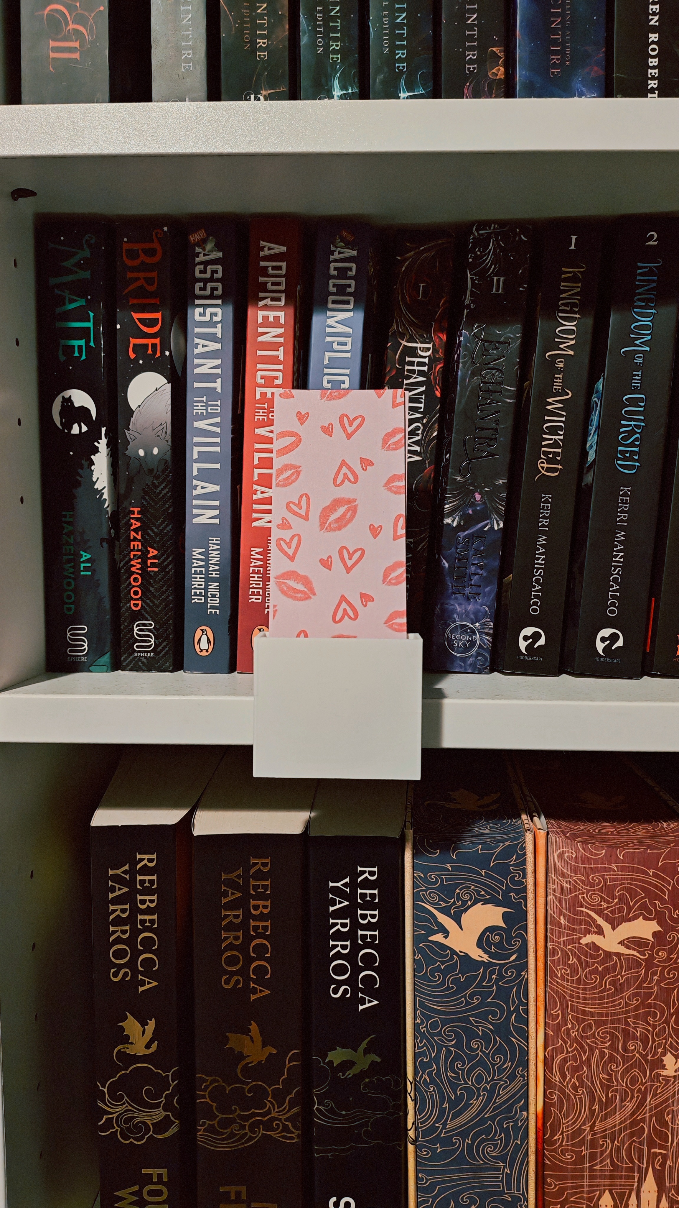 Boekenlegger houder